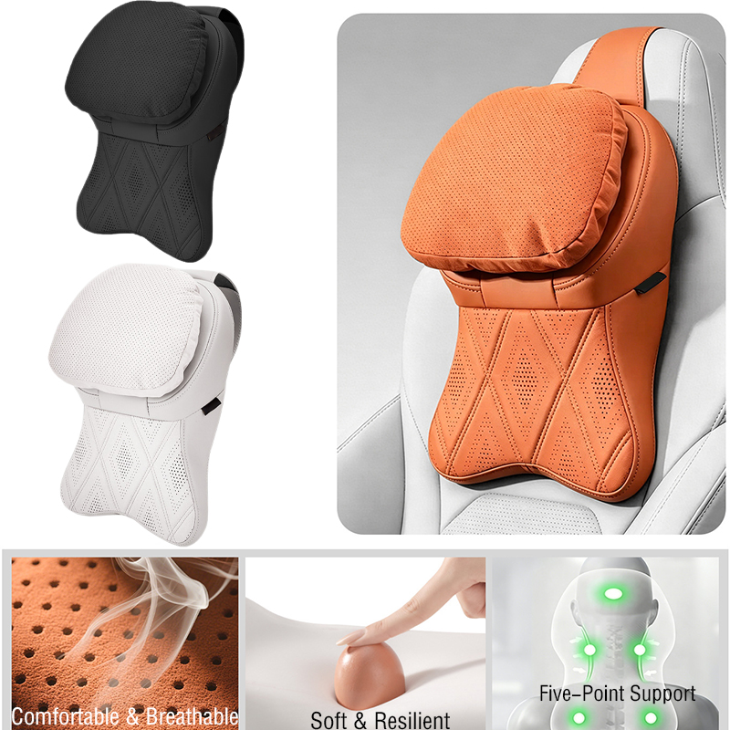Car Accessories Nearby - Car Headrest Pillow Adjustable Head Neck