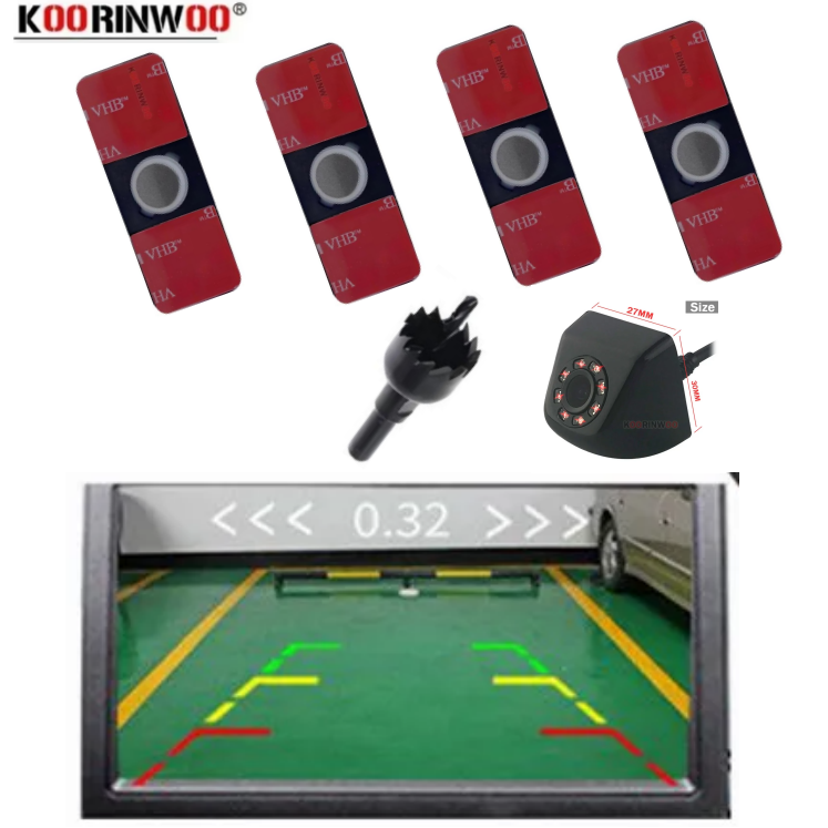 Car Accessories In India - Cars Sensor Kit 16.5MM Parktronic Accessories
