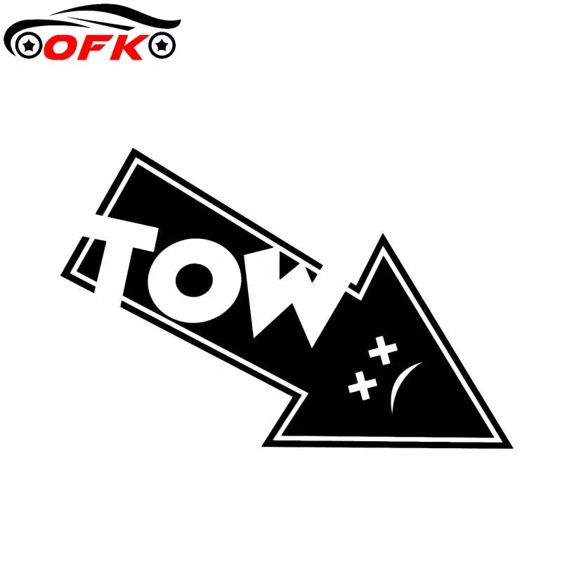 Car Accessories Racing - Tow Hook Arrow Vinyl Decal Car