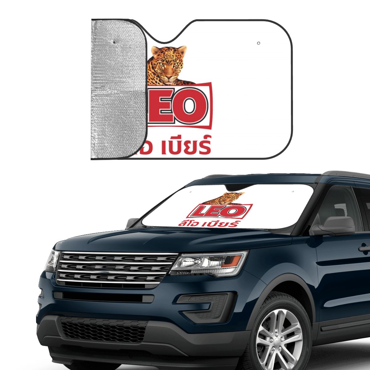 Leo Beer Bangkok Sunshade Wind - огляд і ціна Car Accessories Bangkok