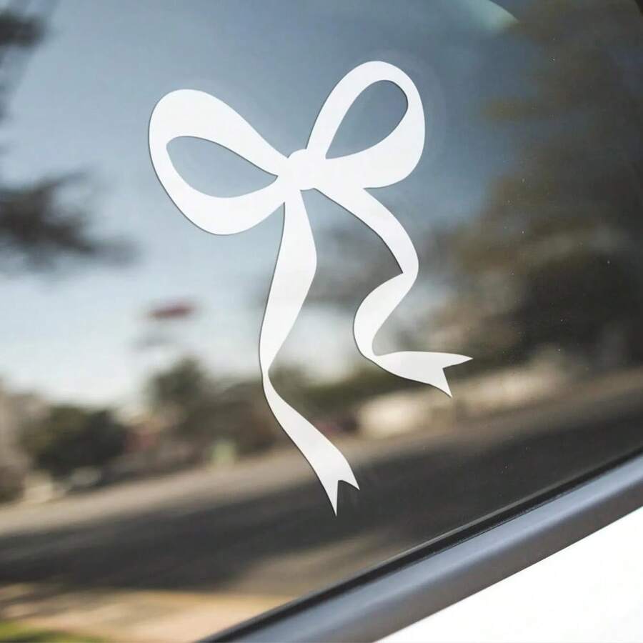 1 Pc Bow Car Decal, Vinyl Girl - огляд і ціна Car Accessories For Women