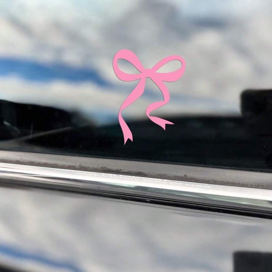 1 Pc Bow Car Decal, Vinyl Girl - огляд і ціна Car Accessories For Women