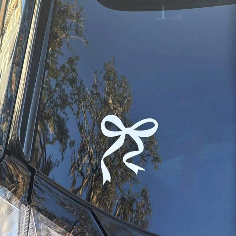 1 Pc Bow Car Decal, Vinyl Girl - огляд і ціна Car Accessories For Women
