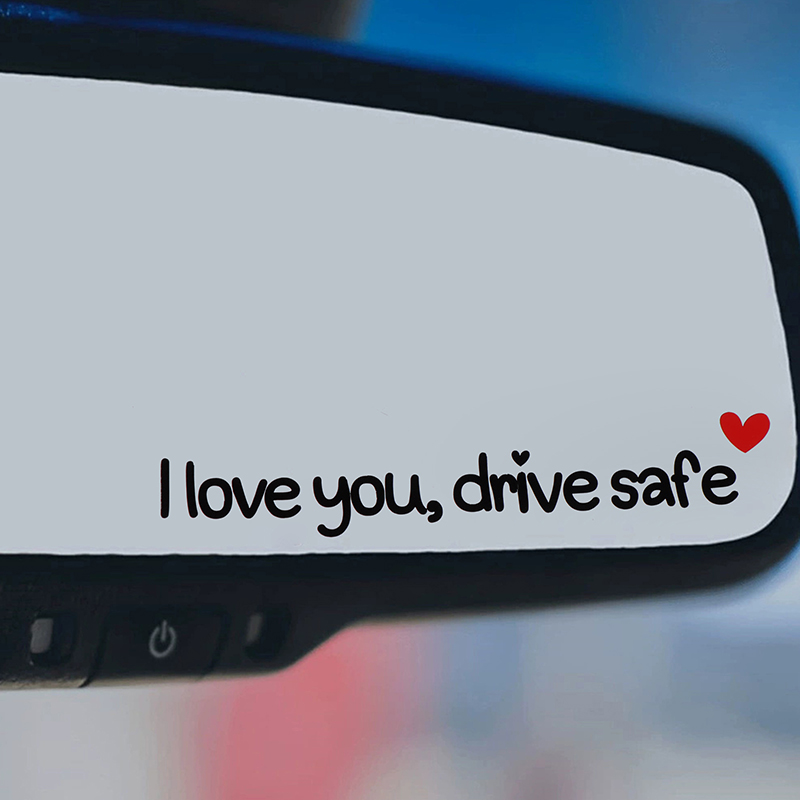 I Love You Drive Safe Car Mirr - огляд і ціна Car Accessories For Women
