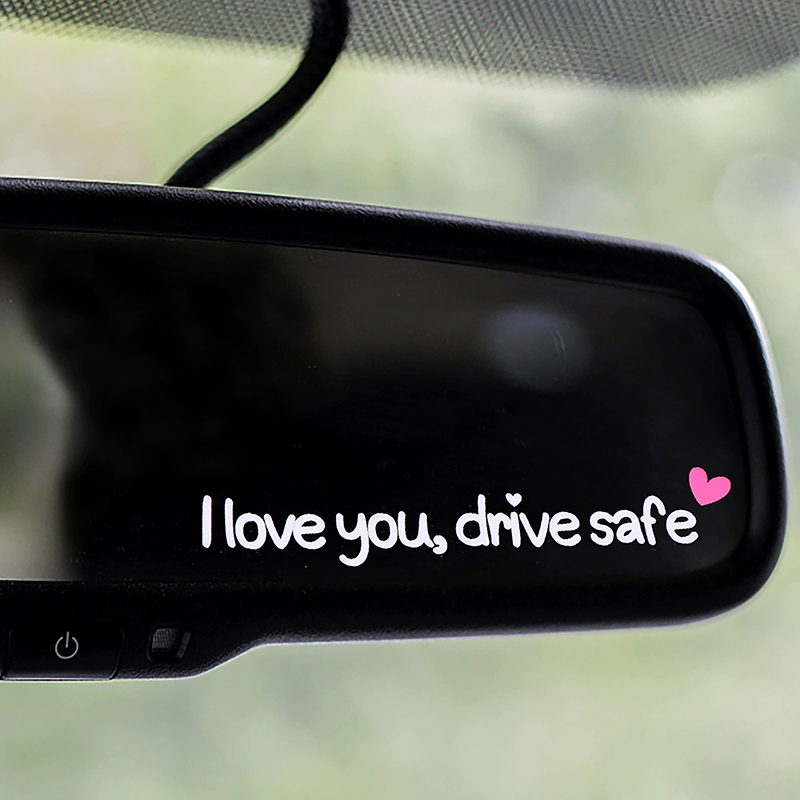 I Love You Drive Safe Car Mirr - огляд і ціна Car Accessories For Women