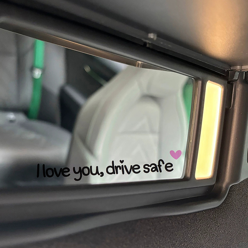 I Love You Drive Safe Car Mirr - огляд і ціна Car Accessories For Women