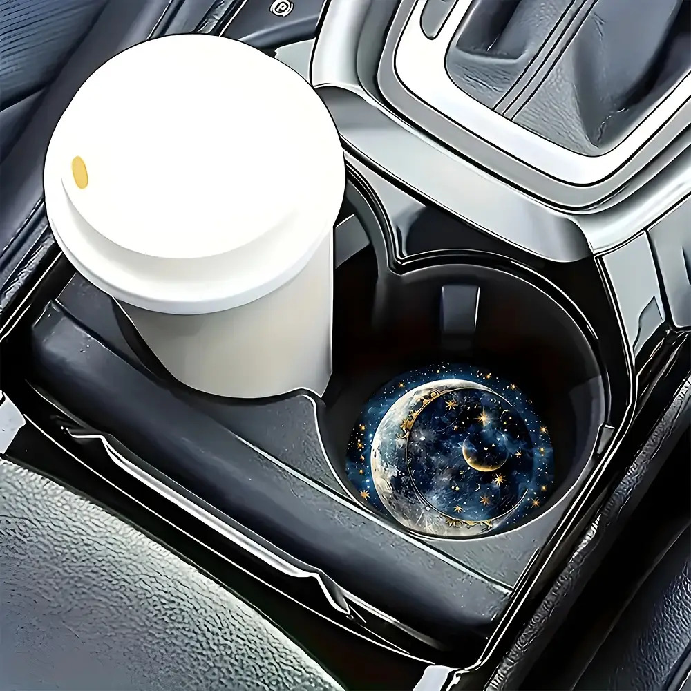 2pcs Starry Night Moon Car Cup - огляд і ціна Car Accessories For Women