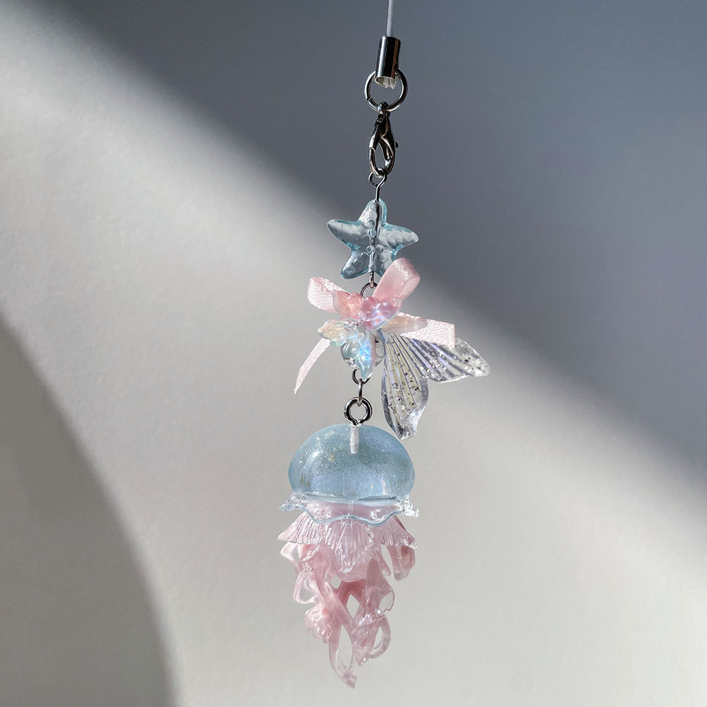 Blue Pink Jellyfish Phone Char - огляд і ціна Car Accessories Bangkok