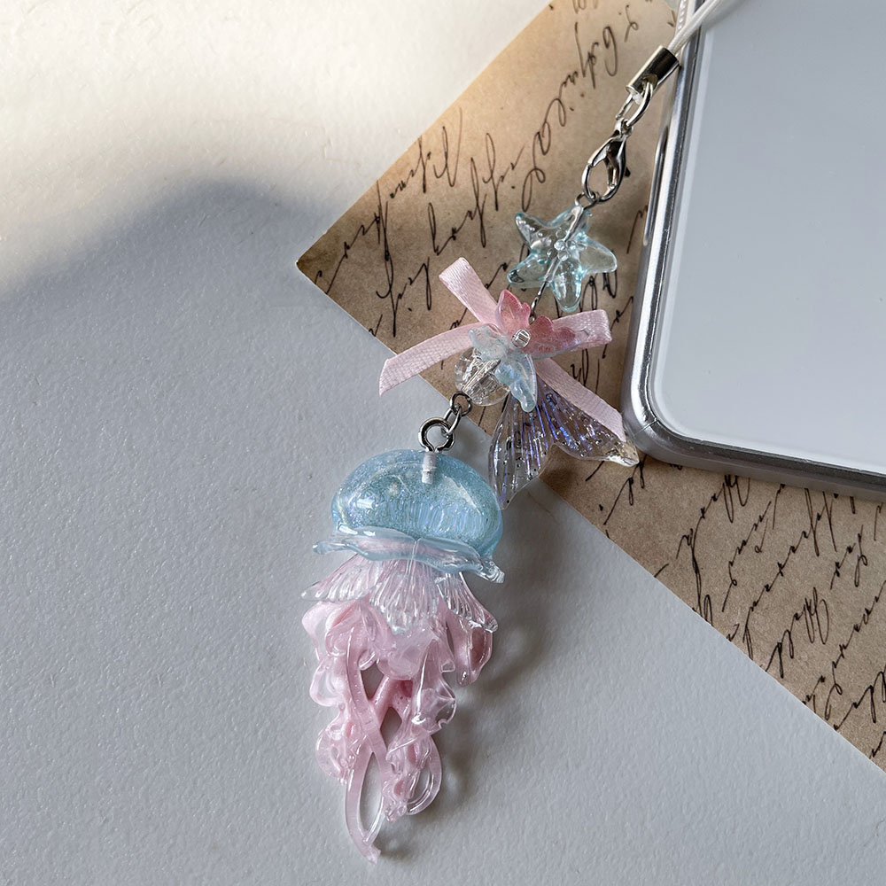 Blue Pink Jellyfish Phone Char - огляд і ціна Car Accessories Bangkok