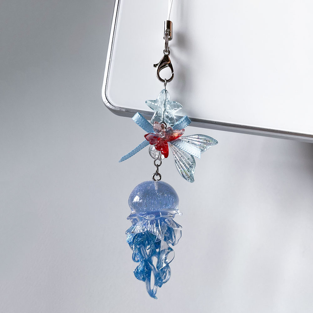 Blue Pink Jellyfish Phone Char - огляд і ціна Car Accessories Bangkok