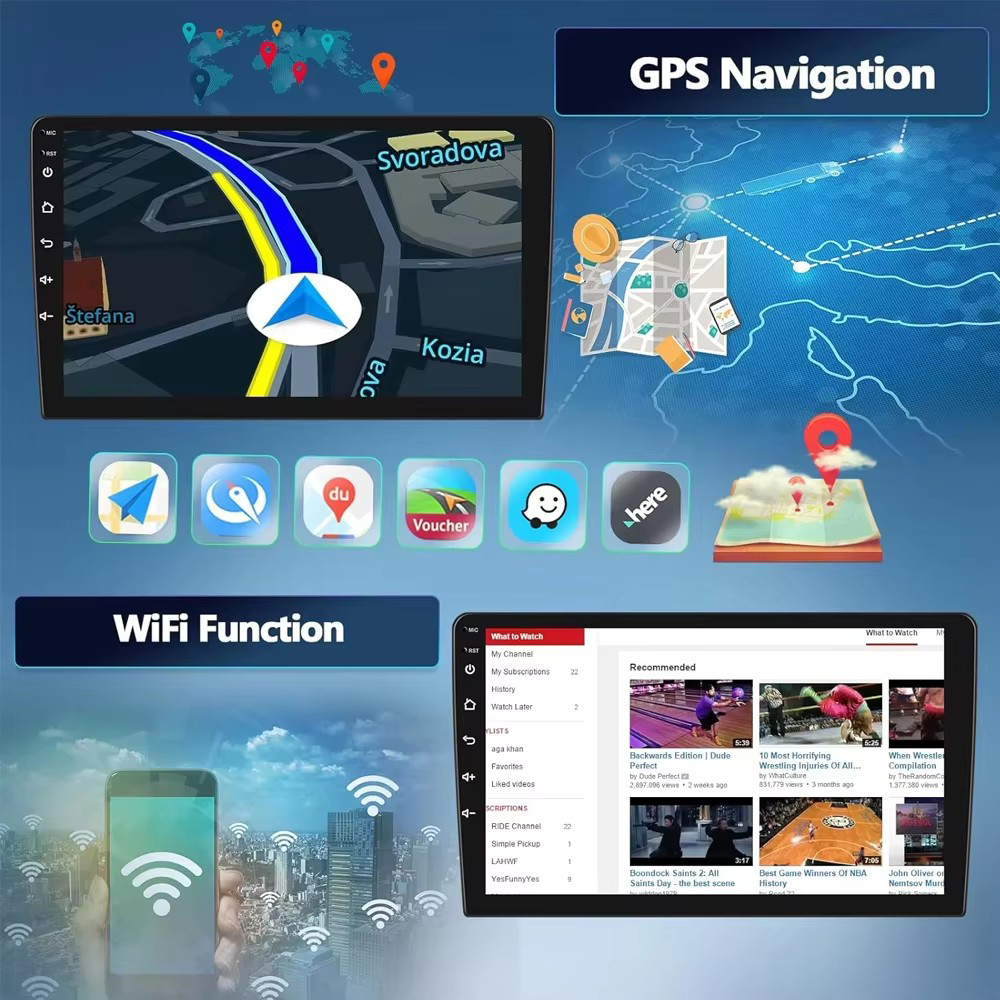 AABB  For Android Screen Navig - огляд і ціна Car Accessories In India