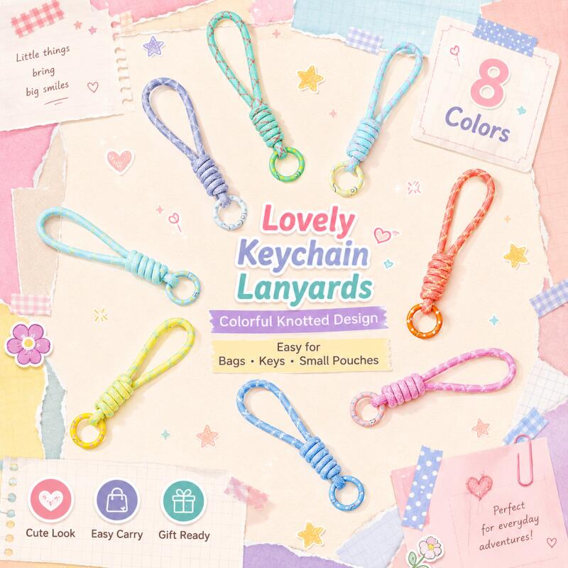 2~5pcs Colorful Braided Keycha - огляд і ціна Car Accessories For Women