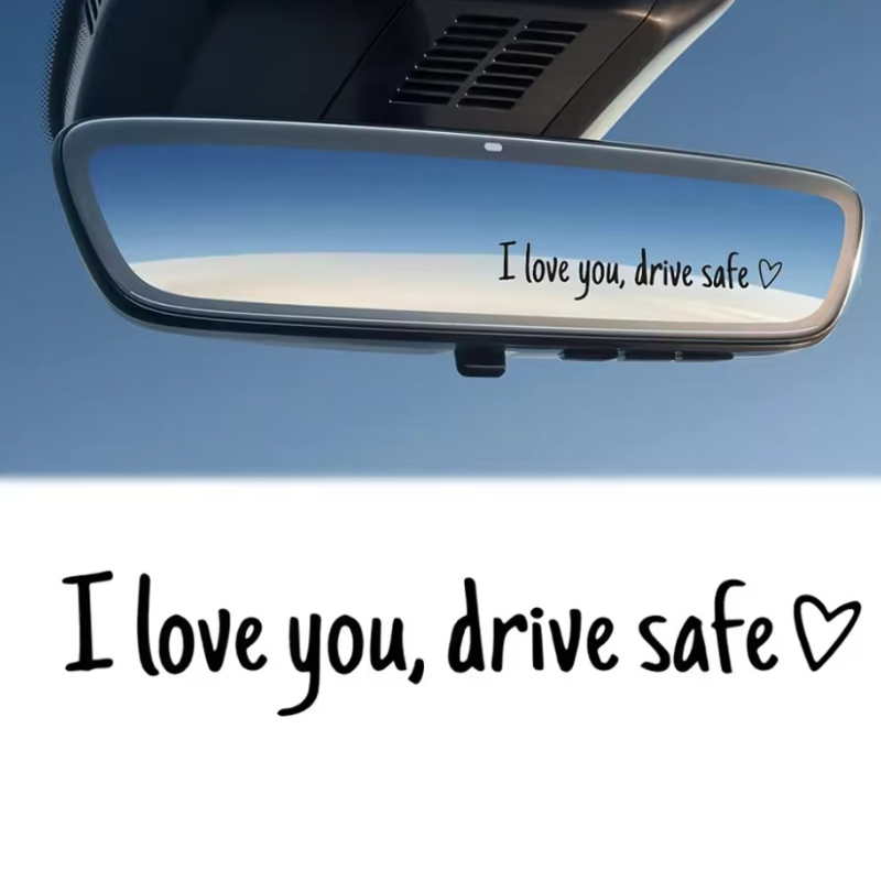 I Love You Rearview Mirror Dec - огляд і ціна Car Accessories For Women