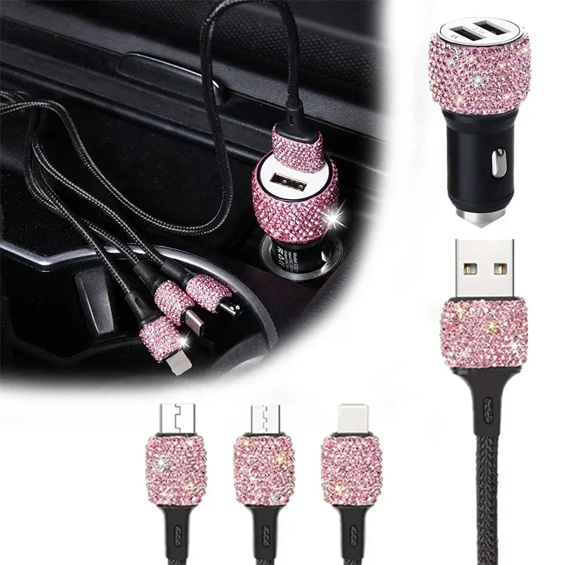 USB Car Charger 5V 2.1A Dual-P - огляд і ціна Car Accessories For Women