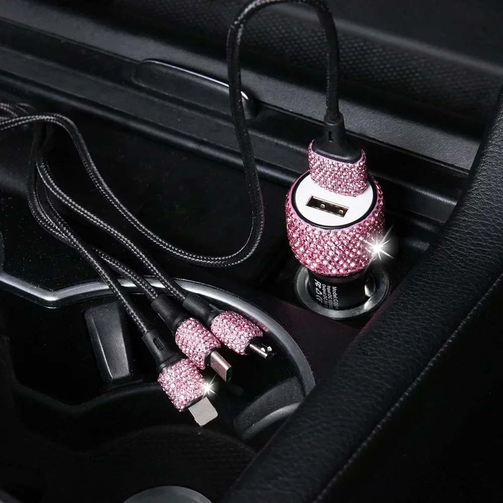 USB Car Charger 5V 2.1A Dual-P - огляд і ціна Car Accessories For Women