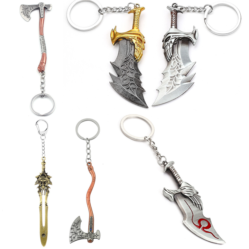 God of War 4 Kratos Sword Keyc - огляд і ціна Car Accessories For Women