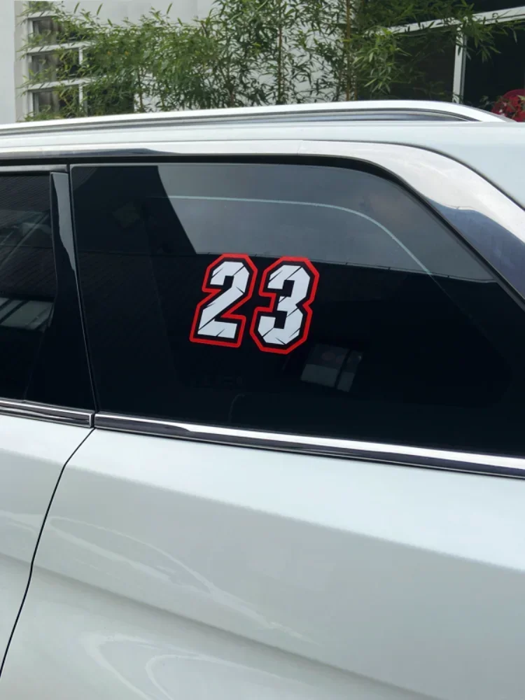 Car Sticker Racing Number 1 2  - огляд і ціна Car Accessories Racing