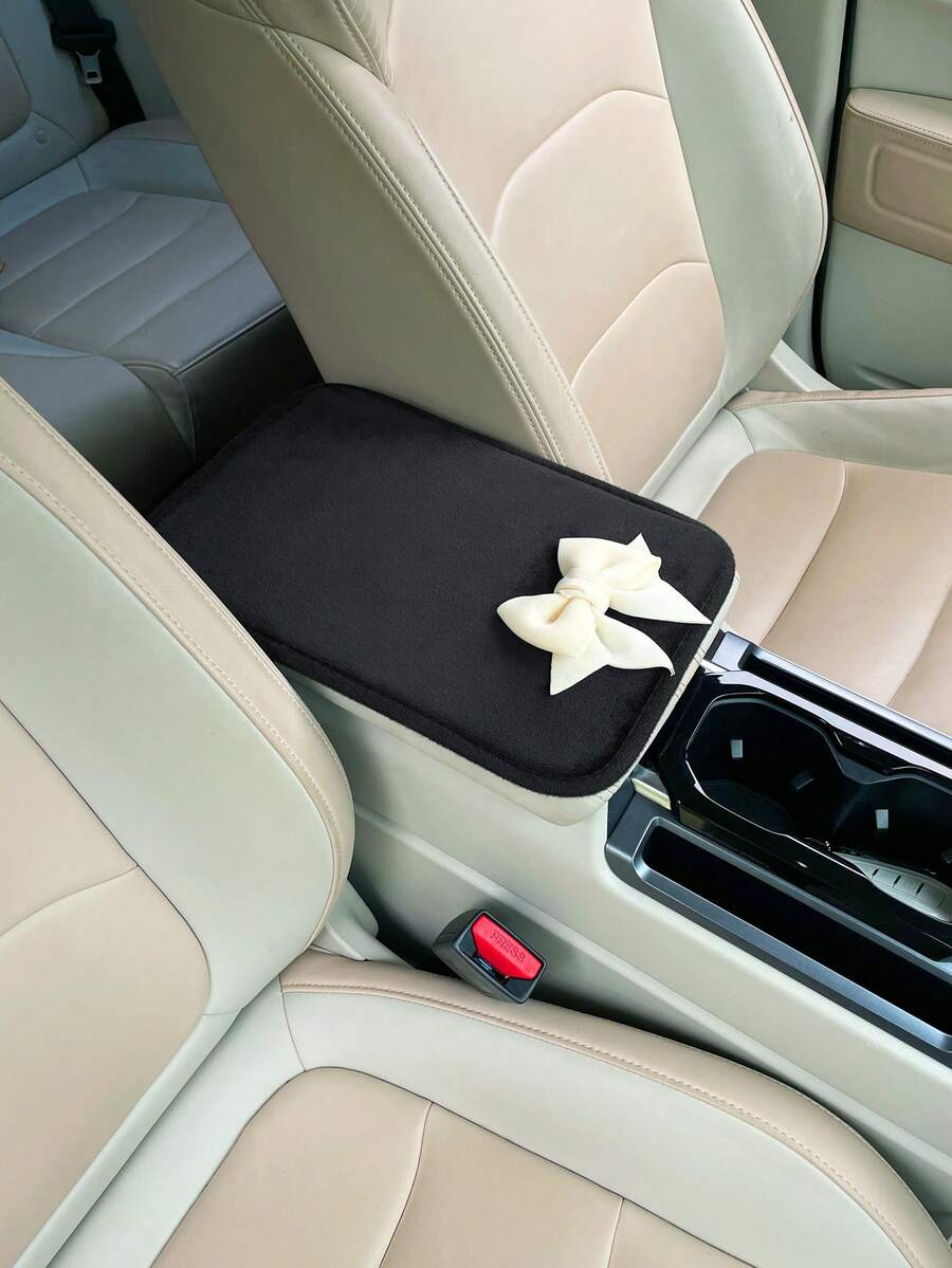 1pc Bow Decor Car Armrest Box  - огляд і ціна Car Accessories For Women