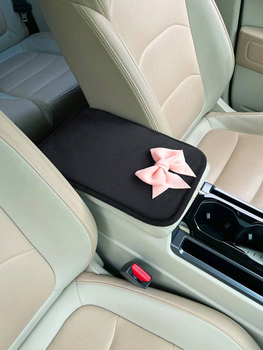 1pc Bow Decor Car Armrest Box  - огляд і ціна Car Accessories For Women