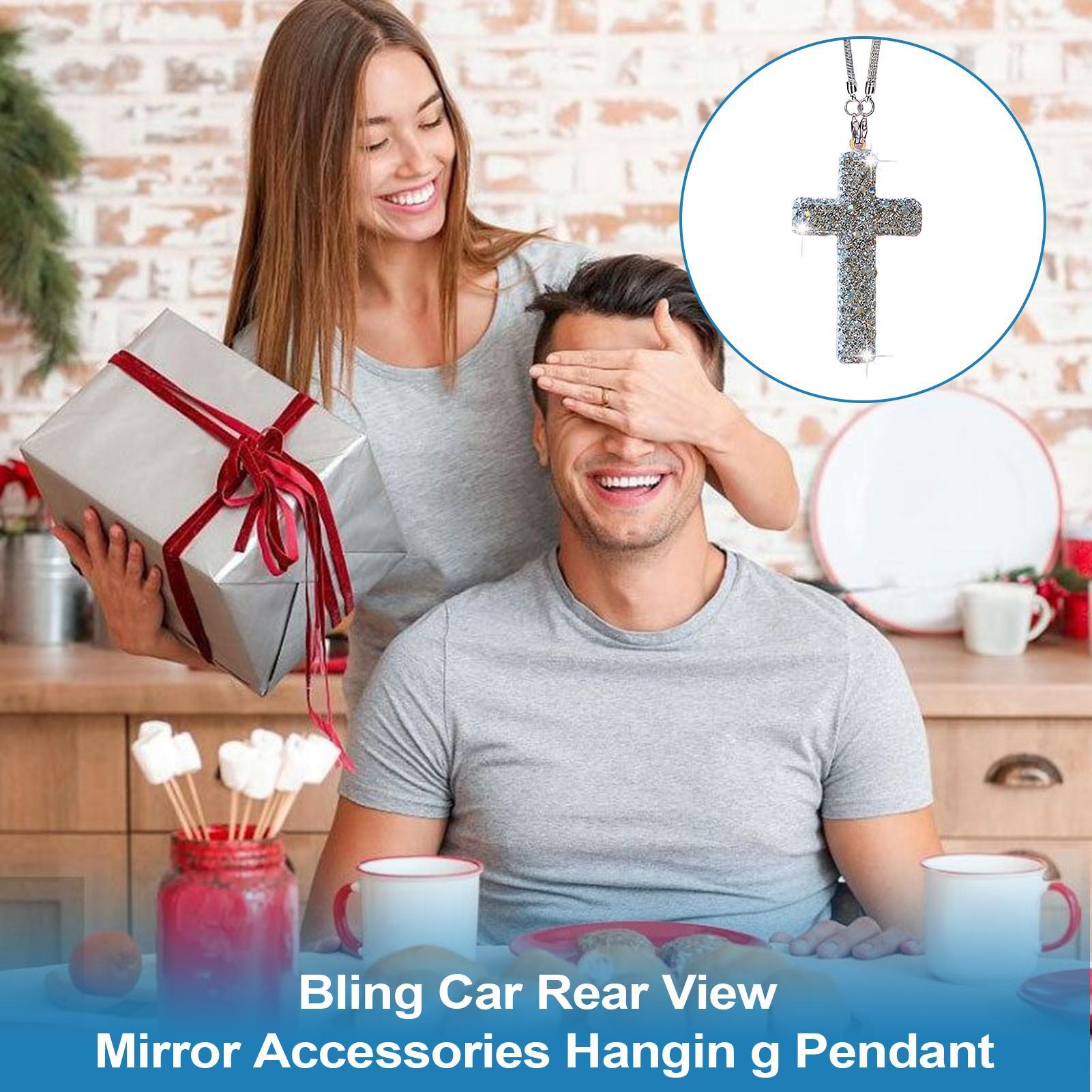 Mirror Decor For Car Bling Car - огляд і ціна Car Accessories For Women