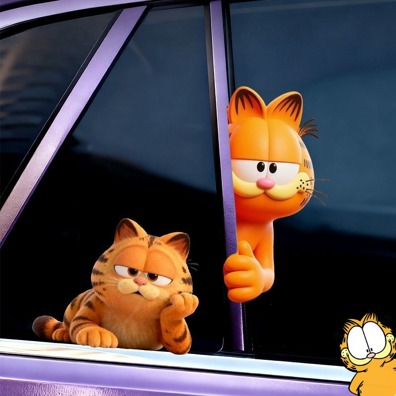 Garfield anime cartoon cute fu - огляд і ціна Car Accessories You Need