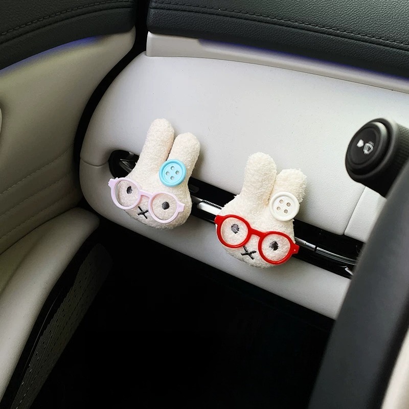 Cute Rabbit with Glasses Car A - огляд і ціна Car Air Freshener Vent