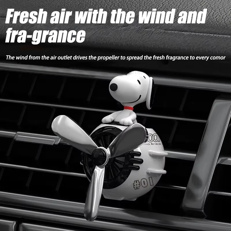 Kawaii Pilot Snoopy Car Aromat - огляд і ціна Car Air Freshener Vent