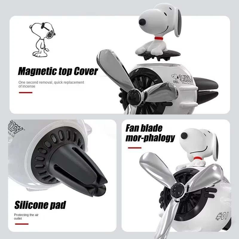 Kawaii Pilot Snoopy Car Aromat - огляд і ціна Car Air Freshener Vent