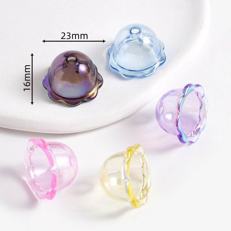 10Pcs Acrylic Wind Bell Beads  - огляд і ціна Car Accessories Bangkok