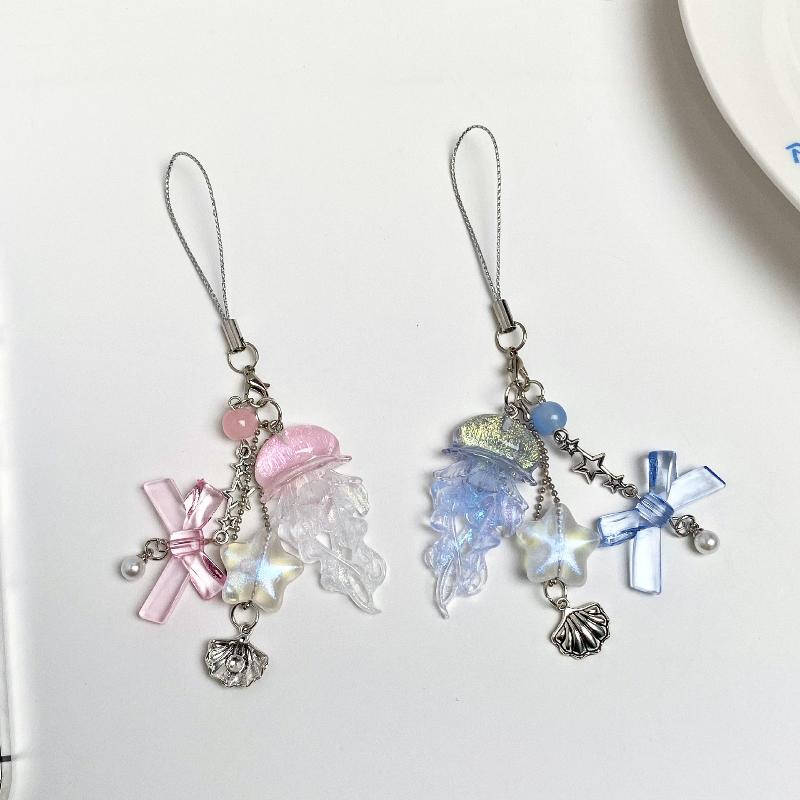 1pc Jellyfish Phone Charm Star - огляд і ціна Car Accessories Bangkok