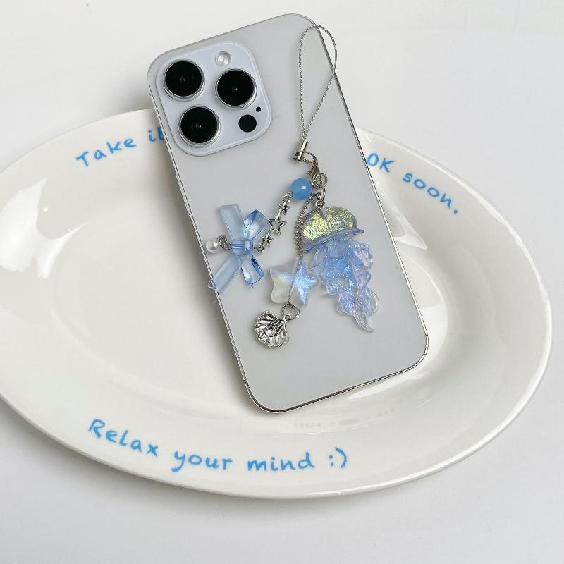 1pc Jellyfish Phone Charm Star - огляд і ціна Car Accessories Bangkok