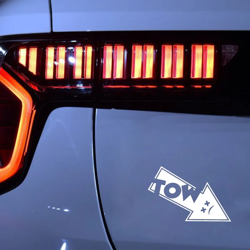 Tow Hook Arrow Vinyl Decal Car - огляд і ціна Car Accessories Racing