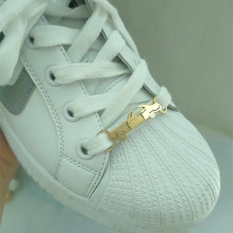 Custom Name Shoe Buckle Stainl - огляд і ціна Car Accessories For Women